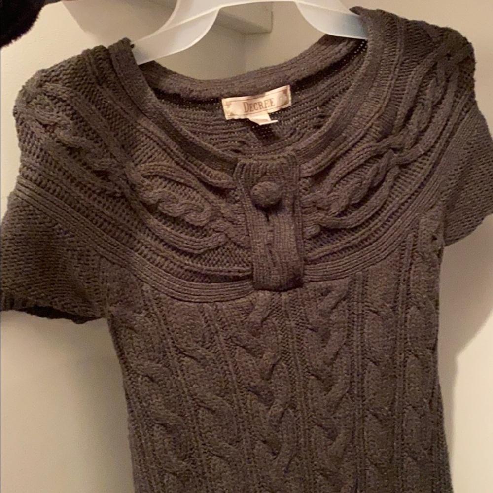 Vintage style sweater dress/top